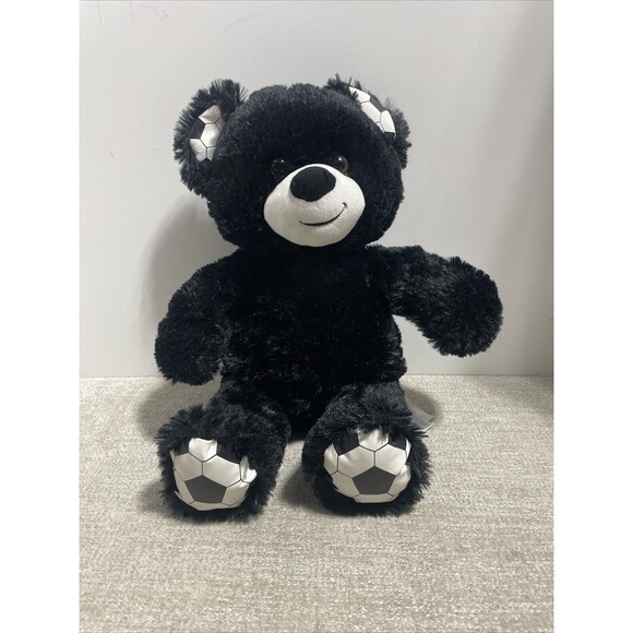 Build A Bear Lot Of 4 Bears Authentic, Four Leave Clover, Soccer, Peace, Kitten - Picture 11 of 16